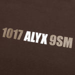 Mirrored Logo Crewneck - Deep Brown