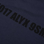 Mirrored Logo L/S Tee - Navy