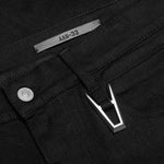 True Black 6 Pocket Jean - Black