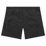 Cargo Pocket Swim Trunks - Black