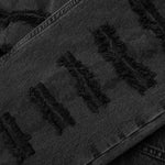 Slashed Skinny Jean - Black