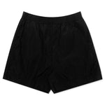 Garment Dyed Swim Trunk - Black