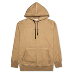 Hoodie w/ Prints - Dark Sand