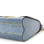 Epi Twist Shoulder Bag PM Denim Light