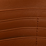 Visetos Large Patricia Love Patch Wallet On Chain Cognac