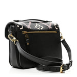 Empreinte Monogram Giant Broderies Pochette Metis Black