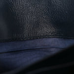 Oblique Small Saddle Chain Pouch Blue