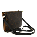 Reverse Monogram Giant Double Zip Pochette