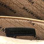 X GUCCI GG Supreme Monogram Medium Hourglass Top Handle Bag Beige Ebony