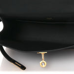 Swift Kelly Pochette Clutch Black