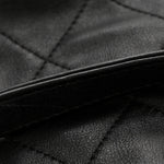 Calfskin Quilted Large Coco Pleats Tote Black