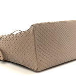 Matte Snakeskin Extra Pocket L27 Grey