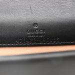Suede Super Mini Dionysus Shoulder Bag Black