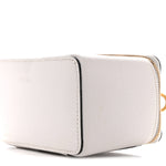 Grained Calfskin VSling Vanity Case White