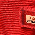 Calfskin Small Tramezzo Flap Red