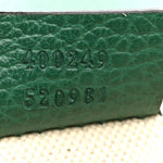 Dollar Calfskin Crystal Small Dionysus Shoulder Bag Emerald