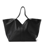 Calfskin Y Tote Black
