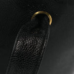 Caviar Large CC Shoulder Bag Black