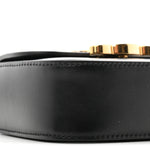 Shiny Calfskin Mini Claude Black