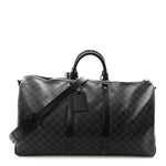 Damier Graphite Keepall Bandouliere 55