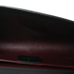 Smooth Calfskin Small Zumi Top Handle Shoulder Bag Black