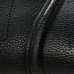 Drummed Calfskin Mini Luggage Black