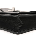 Soft Calfskin My Lockme Chain Pochette Black