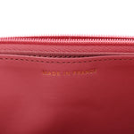 Caviar Quilted Wallet on Chain WOC Pink