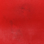 Calfskin Double Stitch Small Boy Flap Red