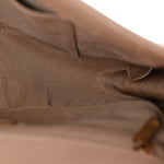 Caviar Quilted New Medium Boy Flap Dark Beige