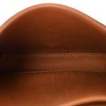 Canvas Calfskin Triomphe Mini Besace Tan
