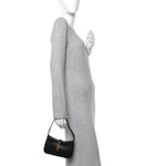 Smooth Calfskin Le 5 A 7 Mini Hobo Black