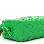 Nappa Intrecciato Mini Loop Camera Bag Parakeet