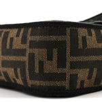 Fabric Jacquard FF 1974 Medium Baguette Tobacco Moro Black