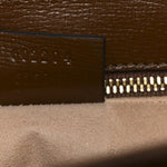 Azalea Calfskin Horsebit 1955 Shoulder Bag Brown Sugar