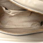 Pebbled Calfskin Small Soho Disco Bag Off White