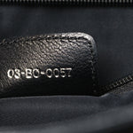 Canvas Diorissimo Buckle Messenger Black