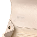Caviar Quilted Medium Business Affinity Flap White