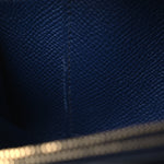 Epsom Kelly Wallet To Go Bleu Saphir
