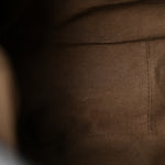 Grained Calfskin Medium Marcie Saddle Bag Black