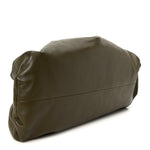Smooth Butter Calf The Pouch Oversized Clutch Mustard