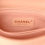 Caviar Quilted Mini Coco Handle Flap Light Pink