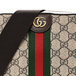 GG Supreme Monogram Web Small Ophidia Slingbag Beige Ebony New Acero