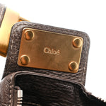 Calfskin Medium Paddington Satchel Chocolate
