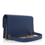 Dollar Calfskin Interlocking G Chain Wallet Caspian