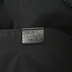 Nylon Monogram Fanny Pack Belt Bag Black