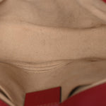 Calfskin Matelasse Mini GG Marmont Shoulder Bag Hibiscus Red