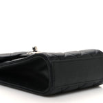 Caviar Quilted Classic Phone Holder Black