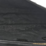 Nappa FF 1974 Embossed Large Baguette Black