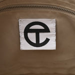 Metallic Vegan Leather Medium Shopping Bag Gold